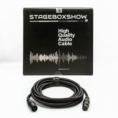 XLR (M) para XLR (F) (5 metros)