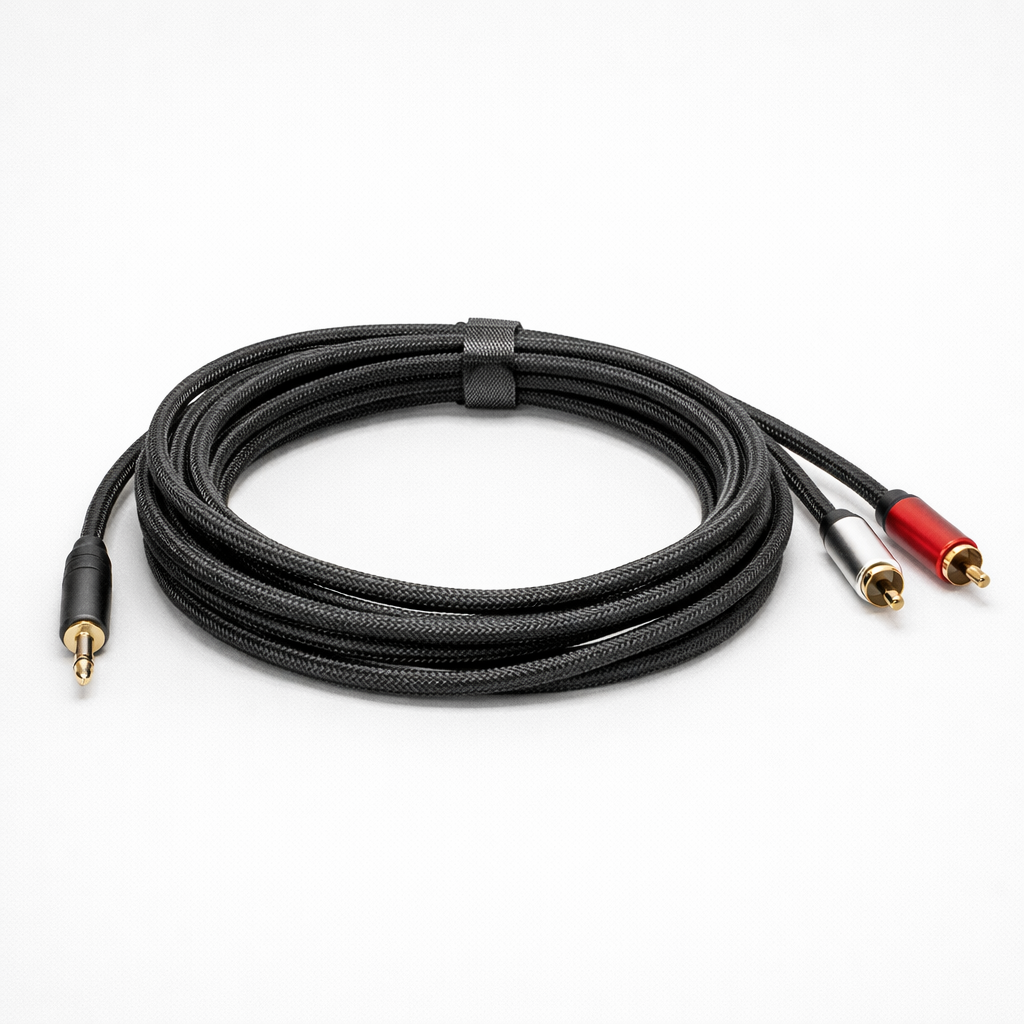 Mini-Jack para RCA (3 metros)