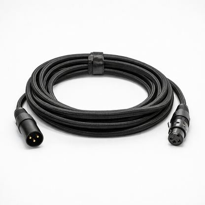 XLR (M) para XLR (F) (5 metros)