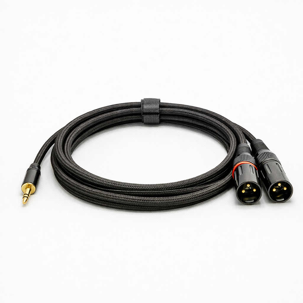 Mini-Jack para XLR Stereo (M) 3 metros