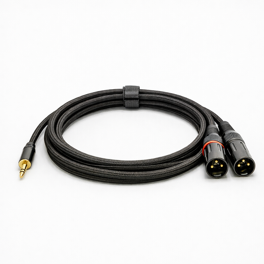 Mini-Jack para XLR Stereo (M) 3 metros